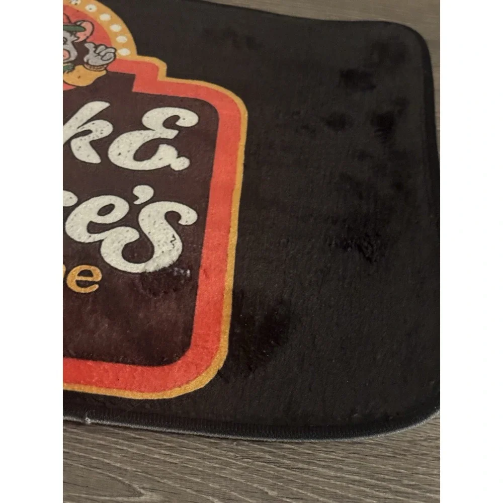 Chuck E Cheese Pizza Time Theatre Rug Indoor Doormat Carpet Decor Mancave 22x15